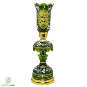 شمعدان لاله امام حسین سبز