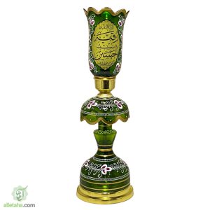 شمعدان لاله حضرت رقیه سبز