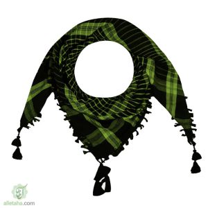 چفیه نجفی سبز و مشکی
