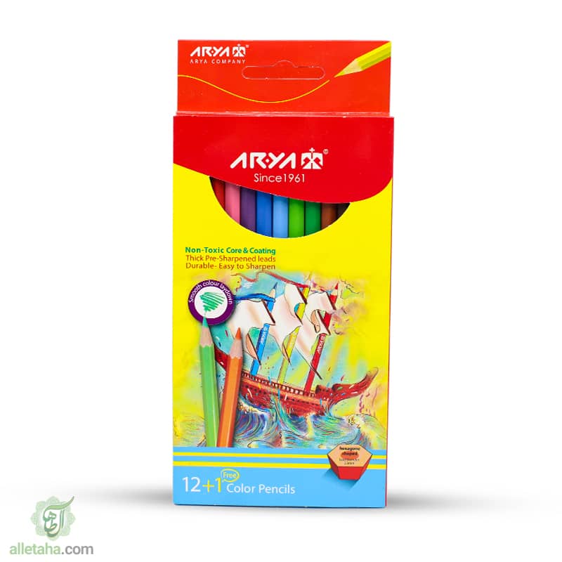 مدادرنگی آریا12عددی مدل1963 مدادرنگی آریا12عددی مدل1961
