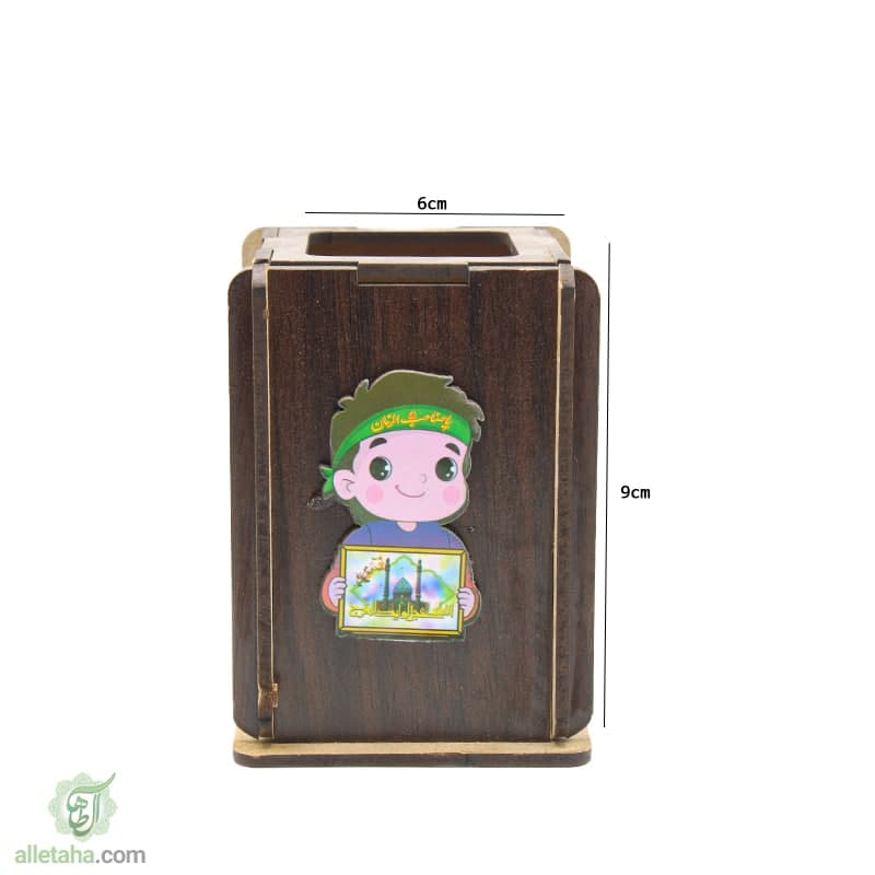 عکس صفحه دوم جا قلمی چوبی