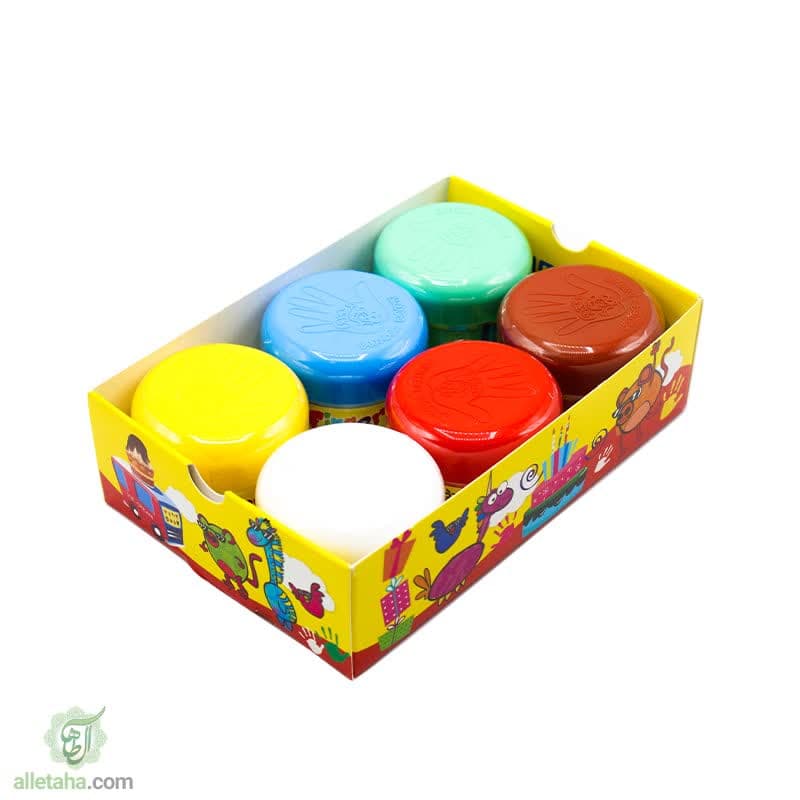 رنگ انگشتی 6 رنگ آریا رنگ انگشتی 6 رنگ آریا