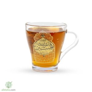 لیوان دسته دار طرح امام حسین و حضرت ابالفضل (ع)