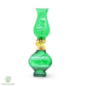 چراغ نفتی شیشه ای سبز
