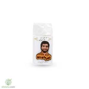 پیکسل چوبی شهید حججی قهرمان من
