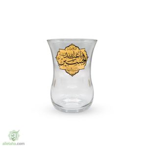 ست استکان کمر باریک بدون دسته یا اباعبدالله